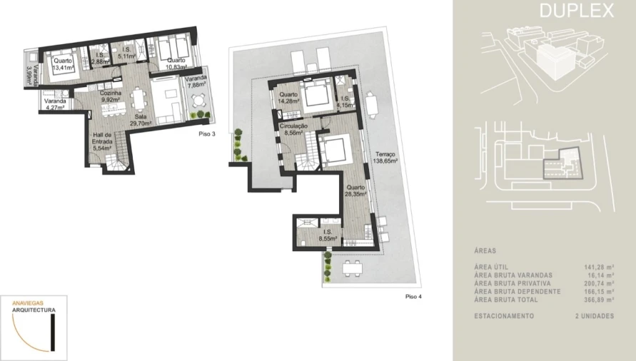 Apartamento T4 para Venda em Almancil Planta 1