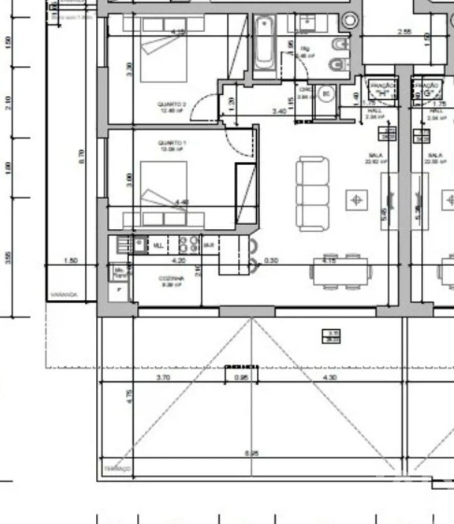 Apartamento T3 para Venda em Ferrel Foto 16