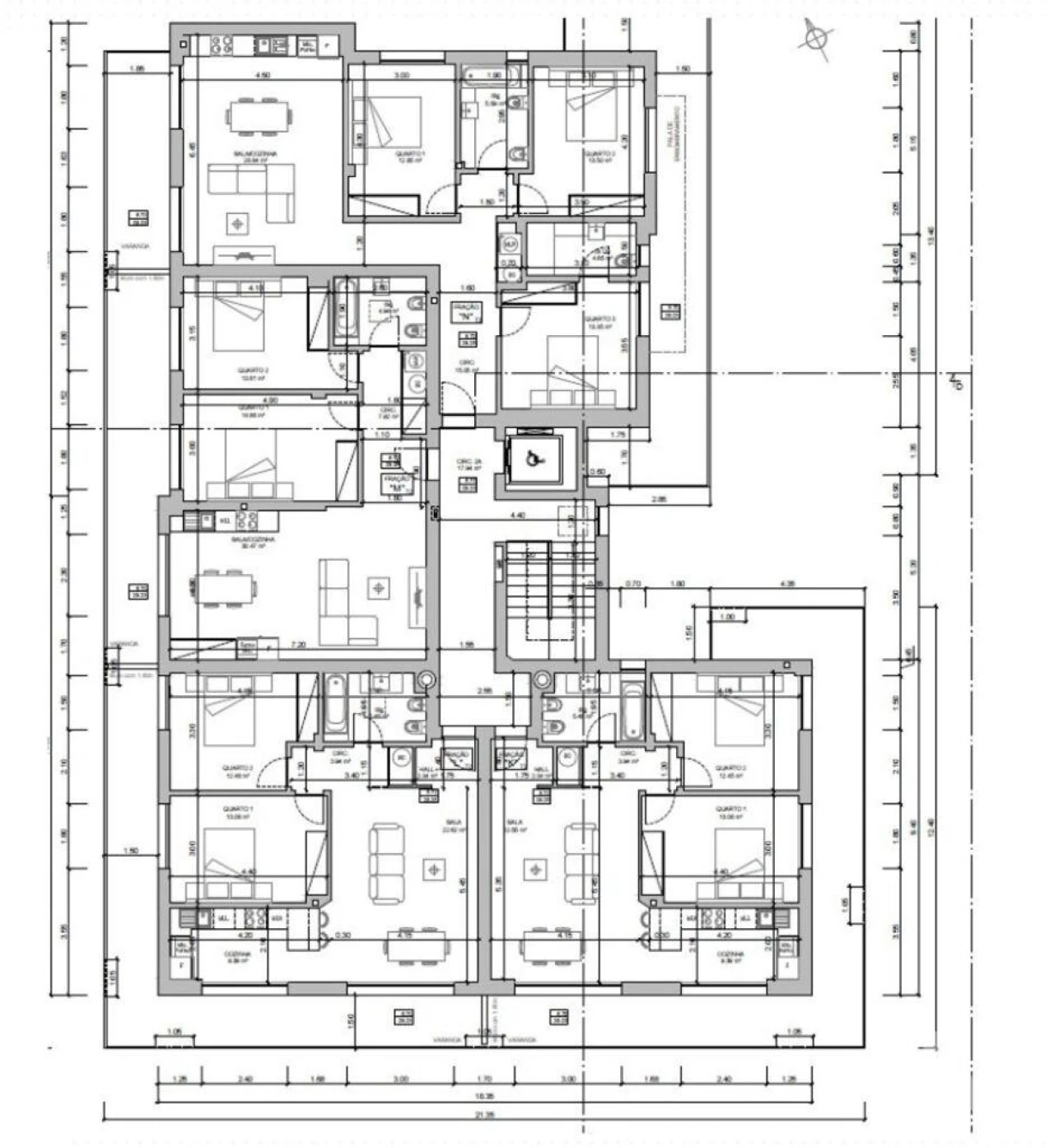 Apartamento T3 para Venda em Ferrel Foto 28