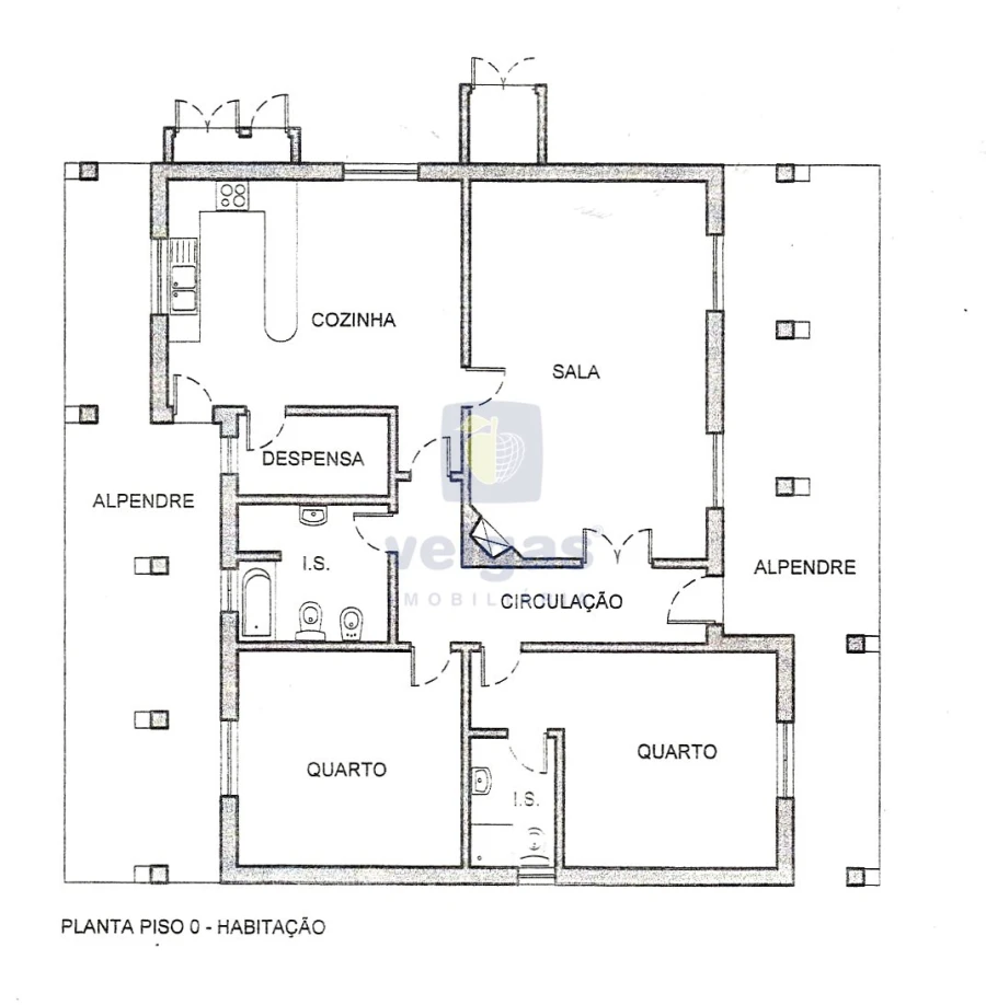 Moradia T2 para Venda em Vidais Foto 47