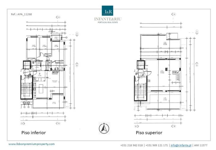 Apartamento T3 para Venda em Montijo e Afonsoeiro Planta 1