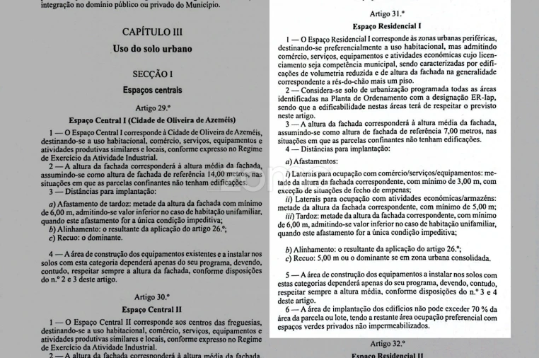 Terreno para Venda em Nogueira do Cravo e Pindelo