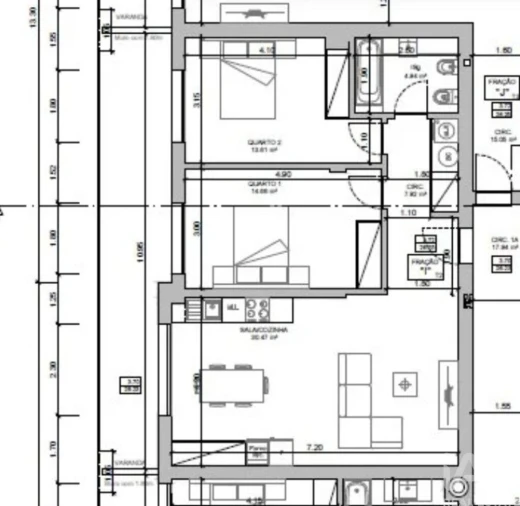 Apartamento T3 para Venda em Ferrel Foto 23