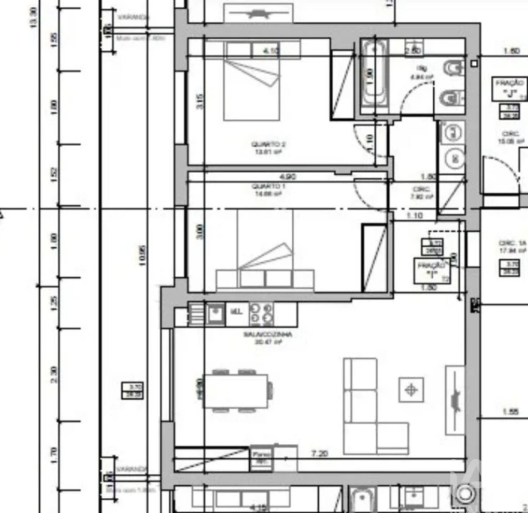 Apartamento T3 para Venda em Ferrel Foto 10