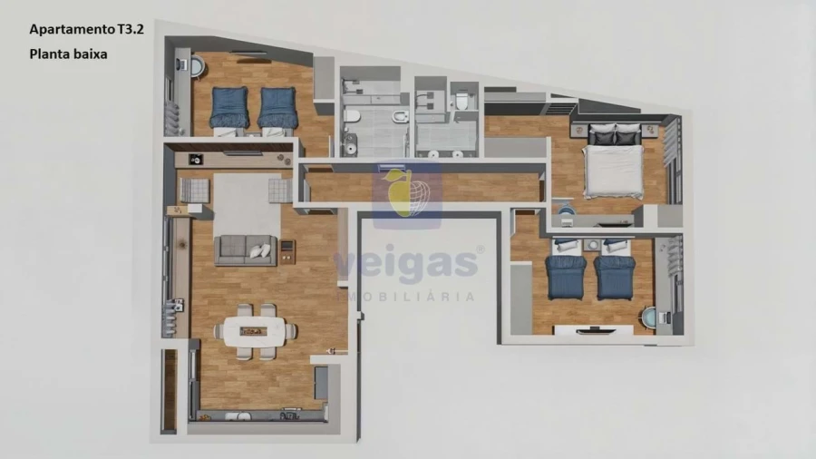 Apartamento T3 para Venda em Rio de Mouro Foto 20