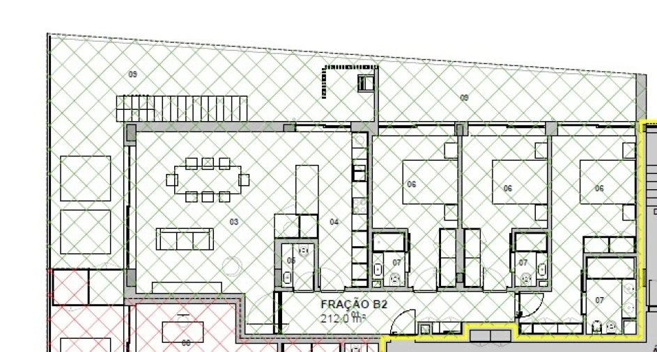 Apartamento T3 para Venda em Canidelo Planta 1