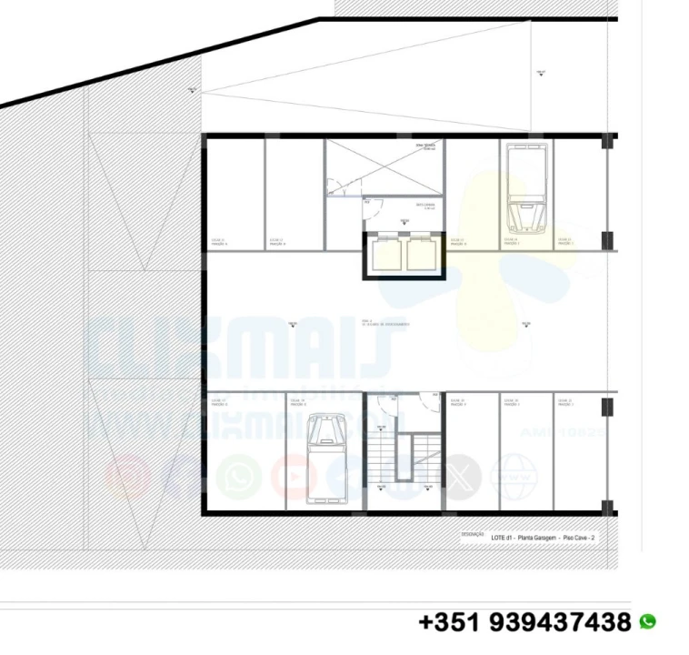 Apartamento T3 para Venda em Nogueira, Fraião e Lamaçães Planta 5