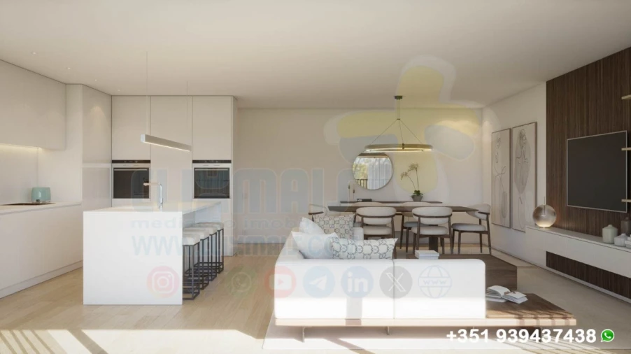 Apartamento T3 para Venda em Nogueira, Fraião e Lamaçães Foto 3