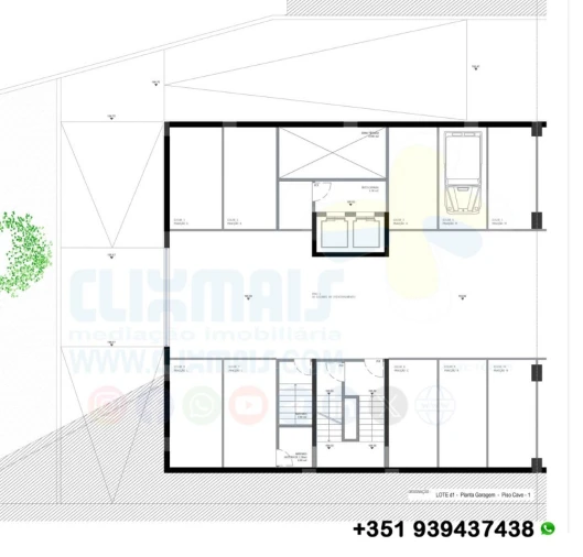 Apartamento T3 para Venda em Nogueira, Fraião e Lamaçães Planta 4