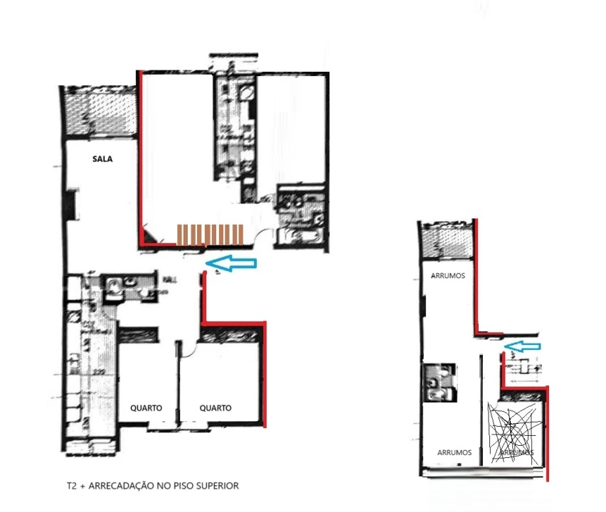 Apartamento T2 para Venda em Carcavelos e Parede Foto 31