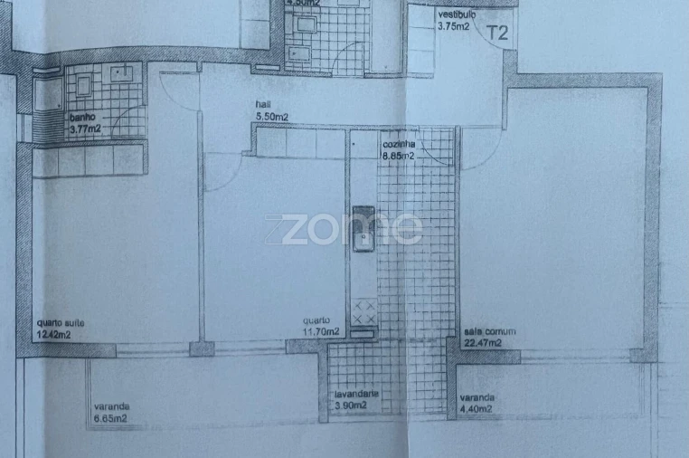 Apartamento T2 para Venda em Guilhabreu Foto 22