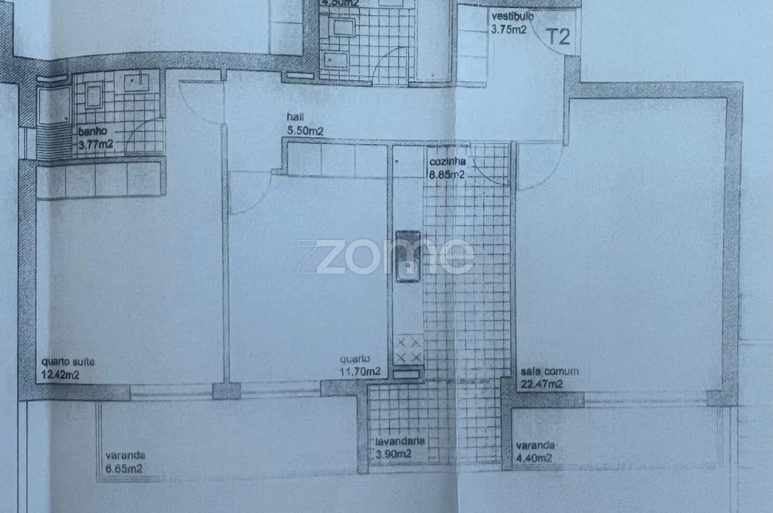 Apartamento T2 para Venda em Guilhabreu Foto 22