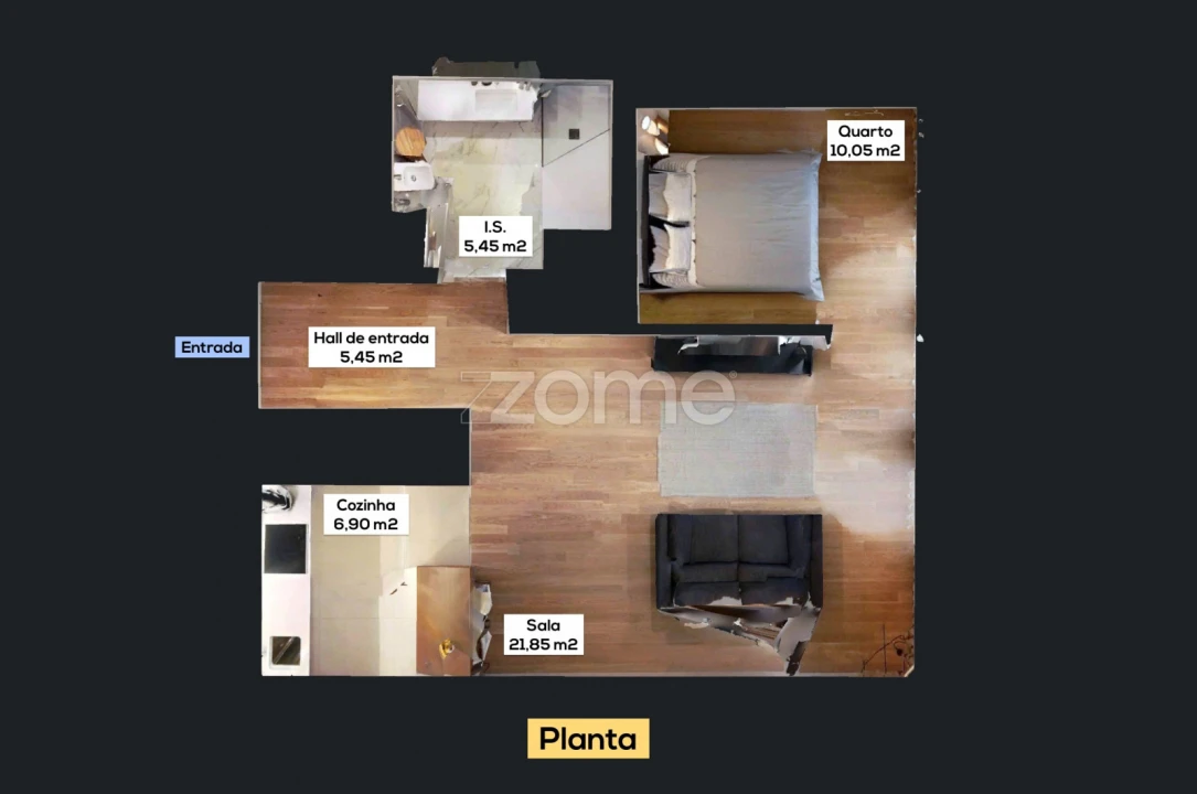 Apartamento T1 para Venda em Urgezes Foto 25