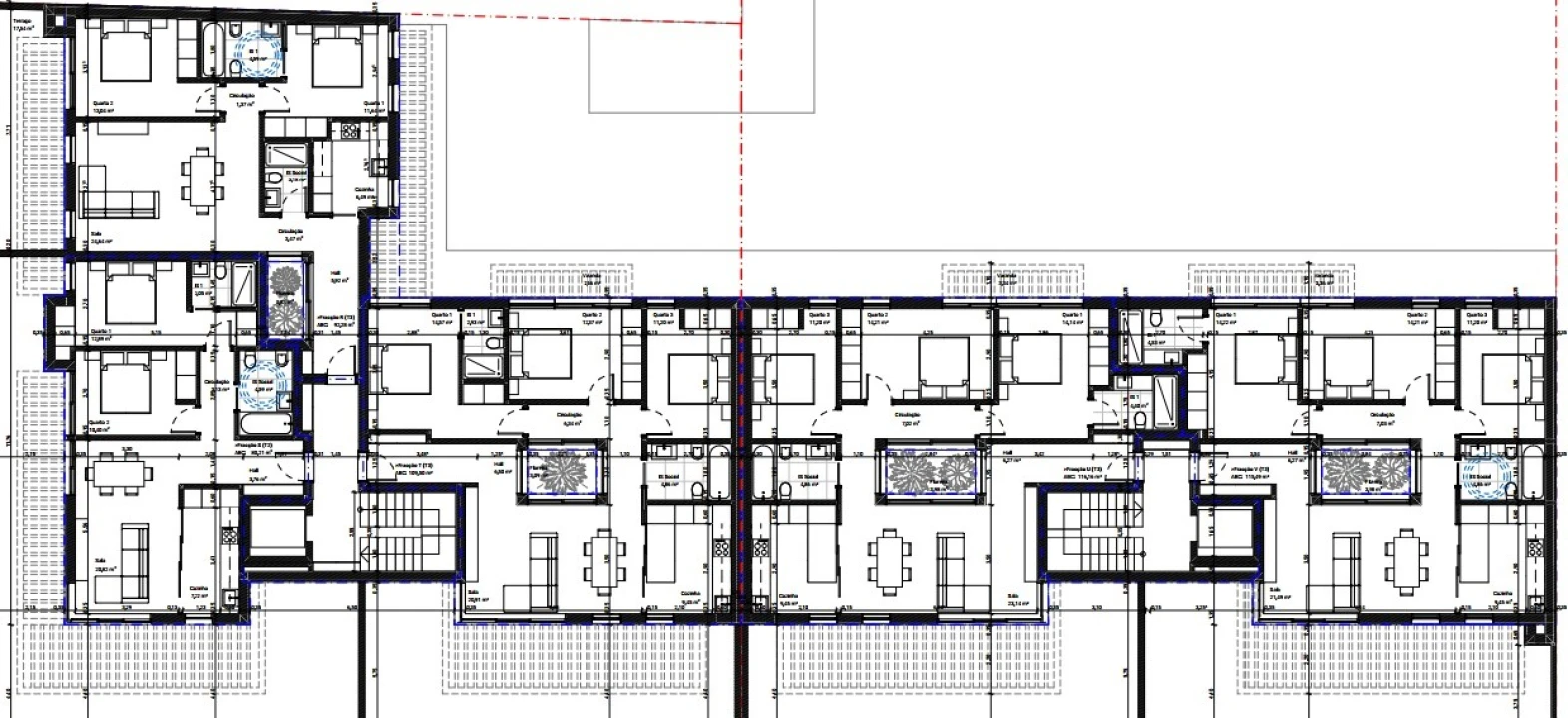 Apartamento T2 para Venda em Conceição e Cabanas de Tavira Planta 2