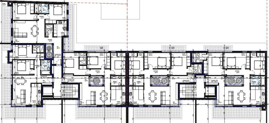 Apartamento T2 para Venda em Conceição e Cabanas de Tavira Planta 2