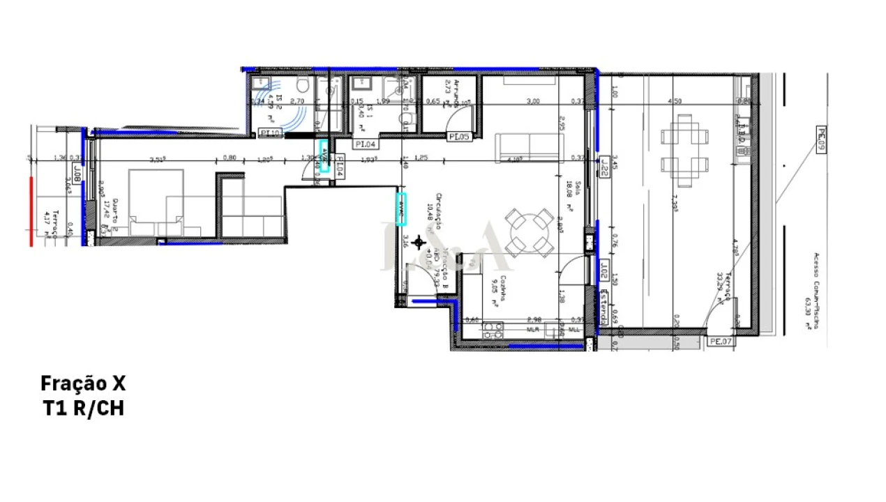 Apartamento T1 para Venda em Conceição e Cabanas de Tavira Foto 7
