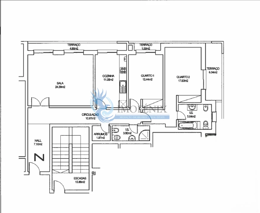 Apartamento T2 para Venda em Albufeira e Olhos de Água Foto 24