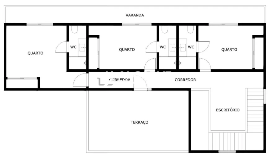 Moradia T4 para Venda em Almancil Planta 2