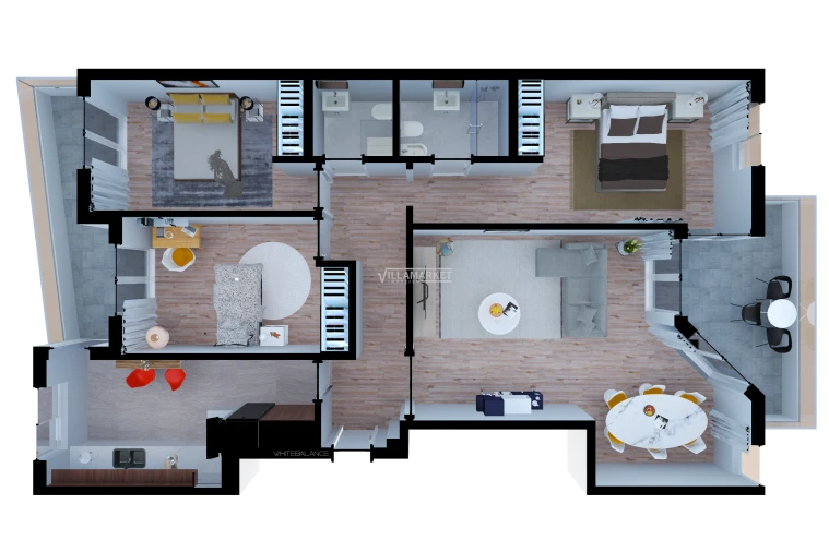 Apartamento T3 para Venda em Quelfes Foto 29