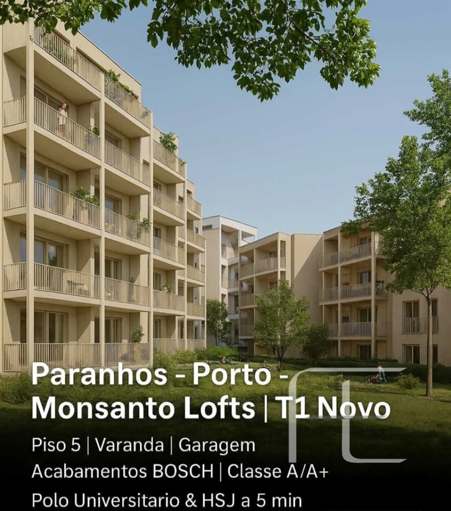 Apartamento T1 para Venda em Paranhos Foto 1
