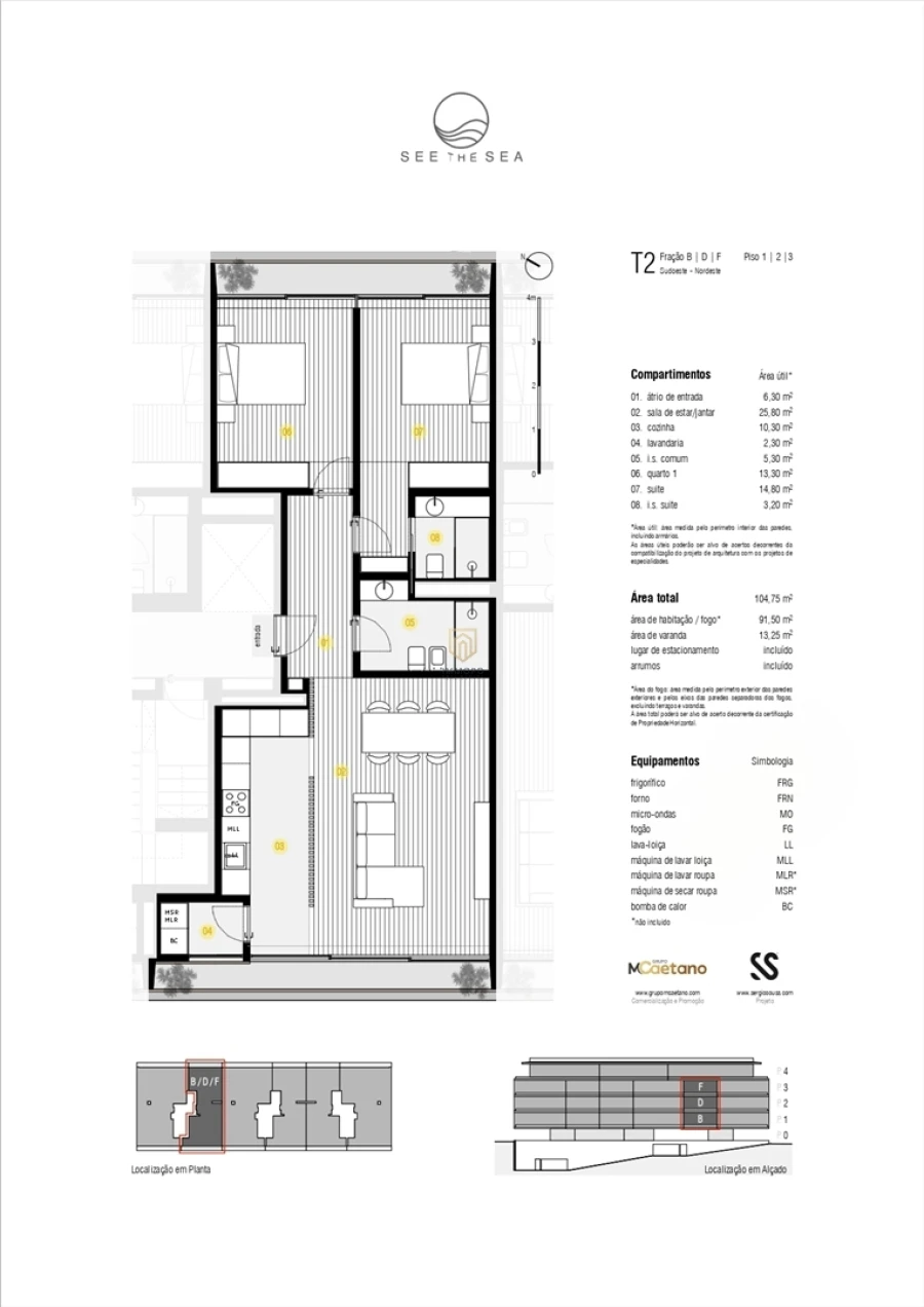 Apartamento T2 para Venda em Canidelo Foto 30