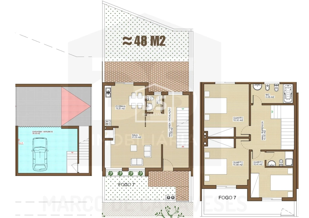 Moradia T3 para Venda em Macieira Foto 22