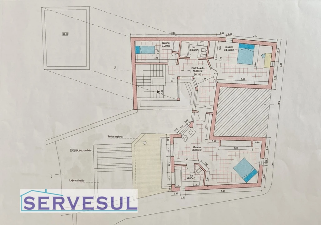 Moradia T4 para Venda em Estômbar e Parchal Foto 37