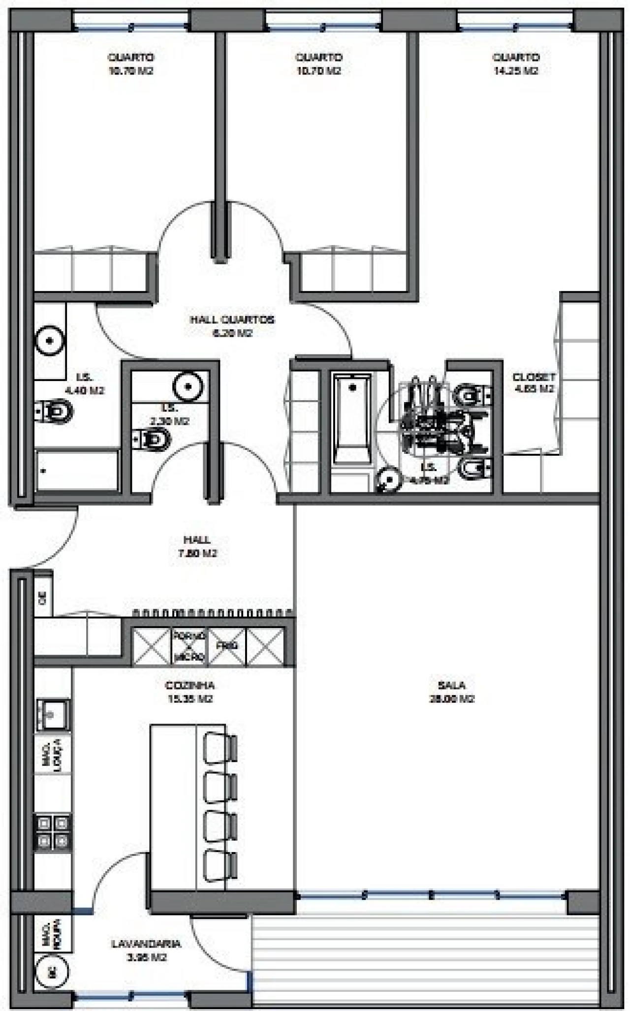 Apartamento T3 para Venda em Valongo Foto 2