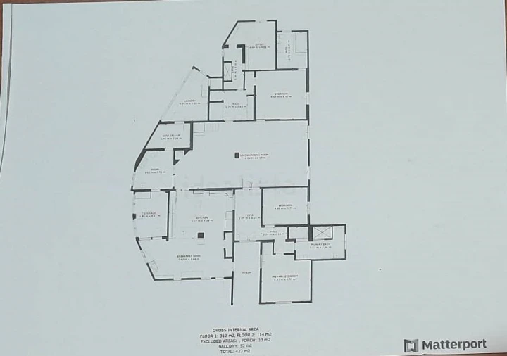 Quinta T5 para Venda em Colares Planta 1
