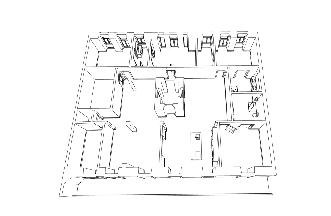 Apartamento T4 para Venda em Avenidas Novas Planta 3
