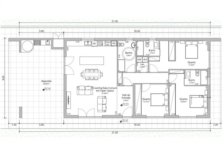 Moradia T3 para Venda em Vila de Cucujães Foto 29