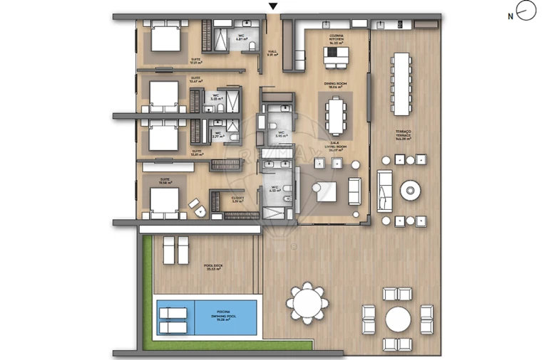 Apartamento T4 para Venda em Algés, Linda-A-Velha e Cruz Quebrada-Dafundo Foto 28
