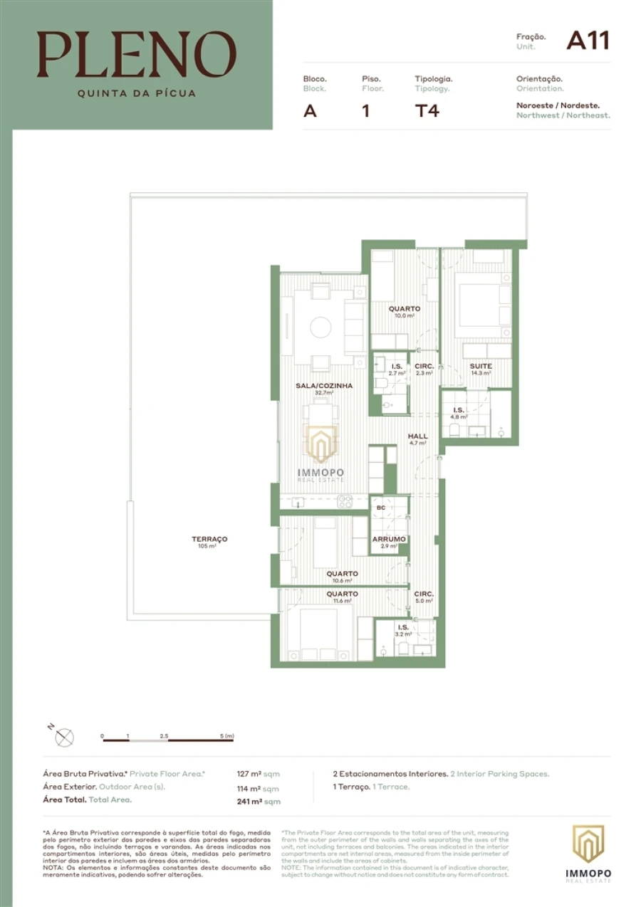 Apartamento T4 para Venda em Aguas Santas Foto 16