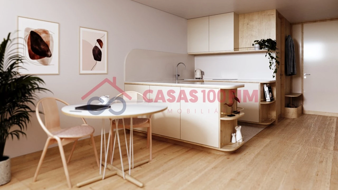 Apartamento T1 para Venda em Santa Marinha e São Pedro da Afurada Foto 1