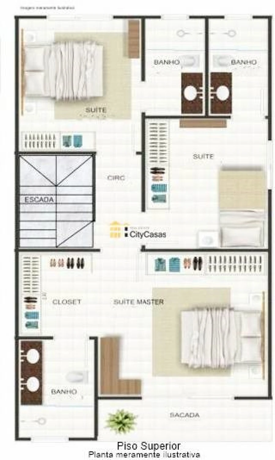 Apartamento T3 para Venda em Aguas Santas Foto 2