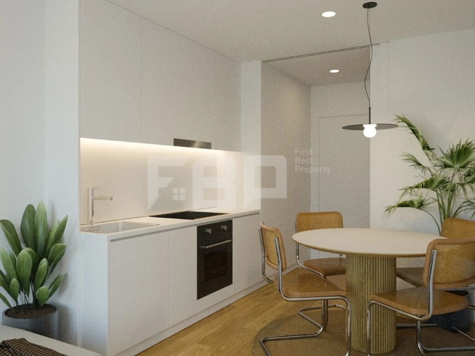 Apartamento T1 para Venda em Pedrouços Foto 4