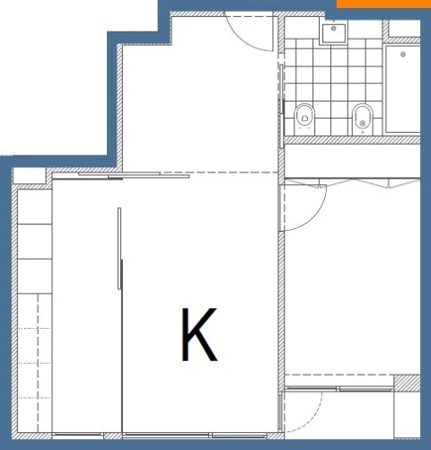Apartamento T1 para Venda em Pedrouços
