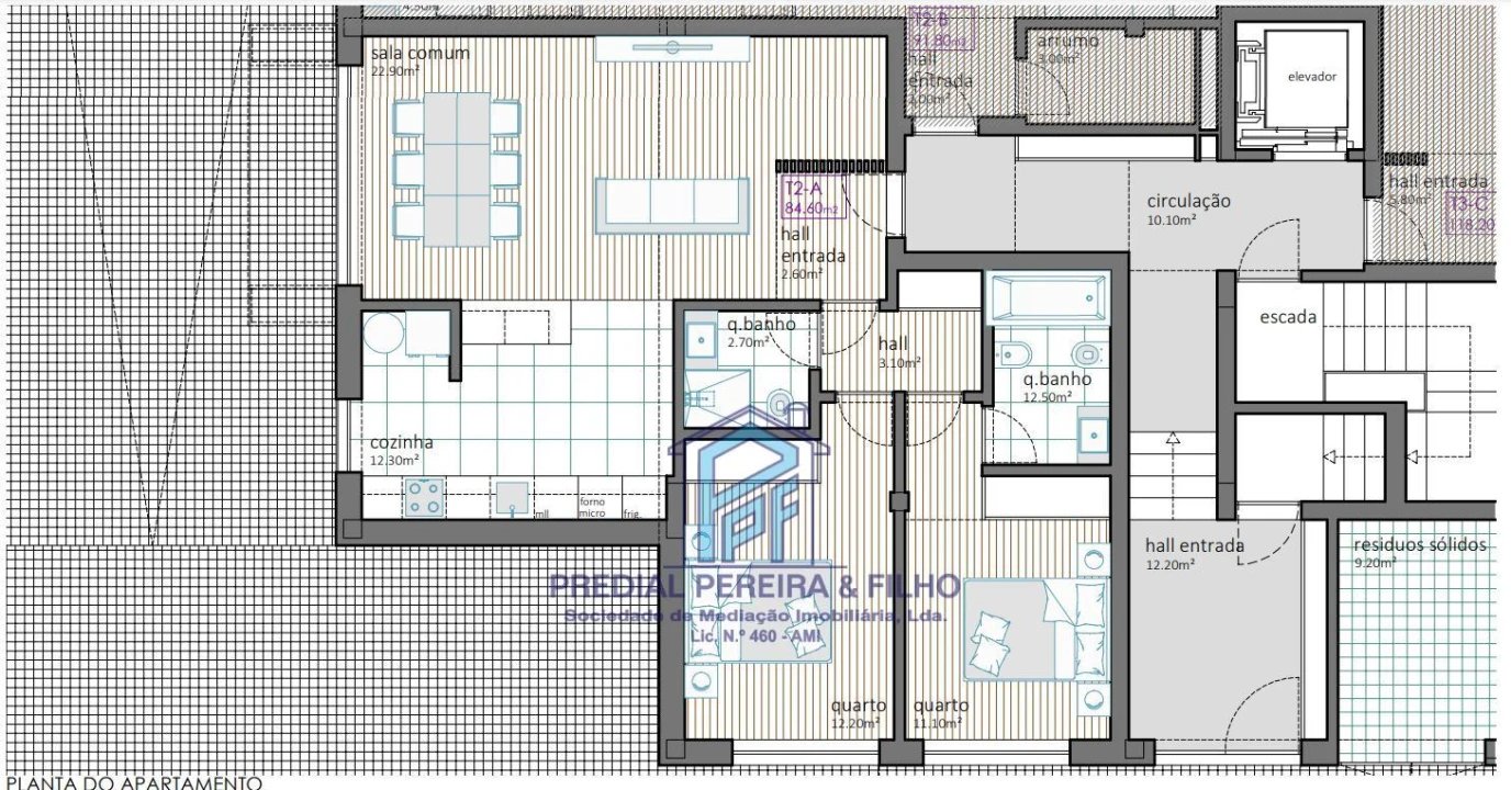 Apartamento T2 para Venda em Alfena Foto 17