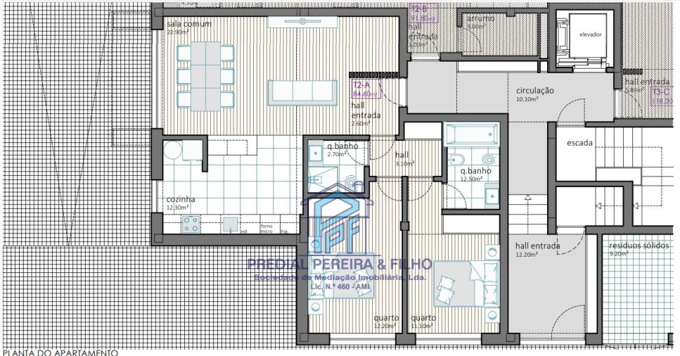 Apartamento T2 para Venda em Alfena Foto 17