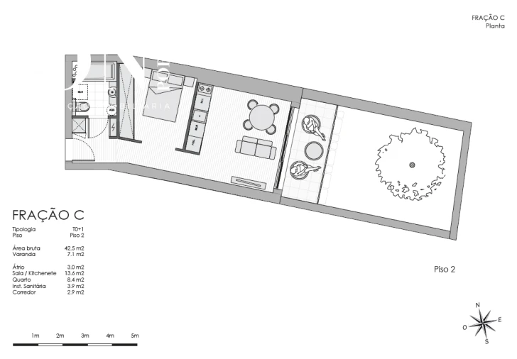 Apartamento T0 para Venda em Bonfim Foto 9