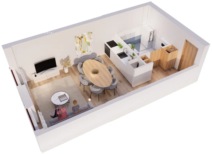 Apartamento T0 para Venda em Bonfim Foto 6