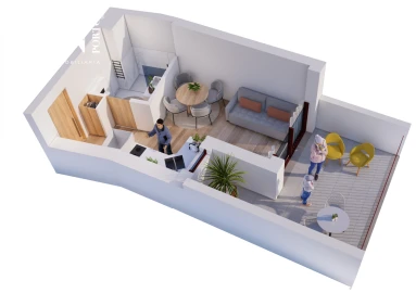 Apartamento T0 para Venda em Bonfim