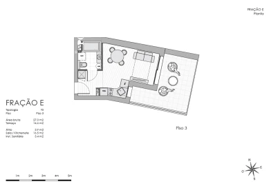 Apartamento T0 para Venda em Bonfim