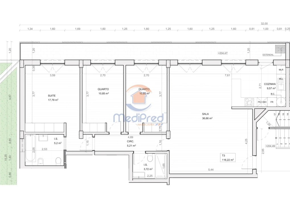 Apartamento T3 para Venda em Pontinha e Famões Foto 32
