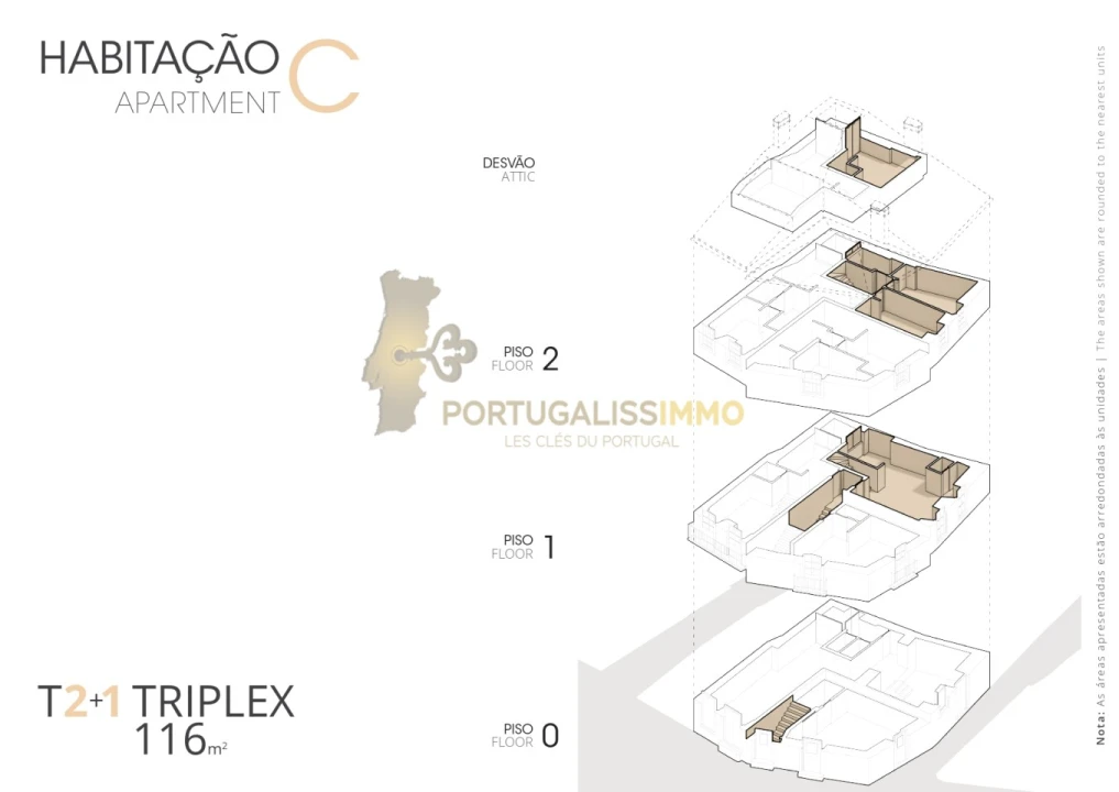 Apartamento T3 para Venda em Constancia Foto 41