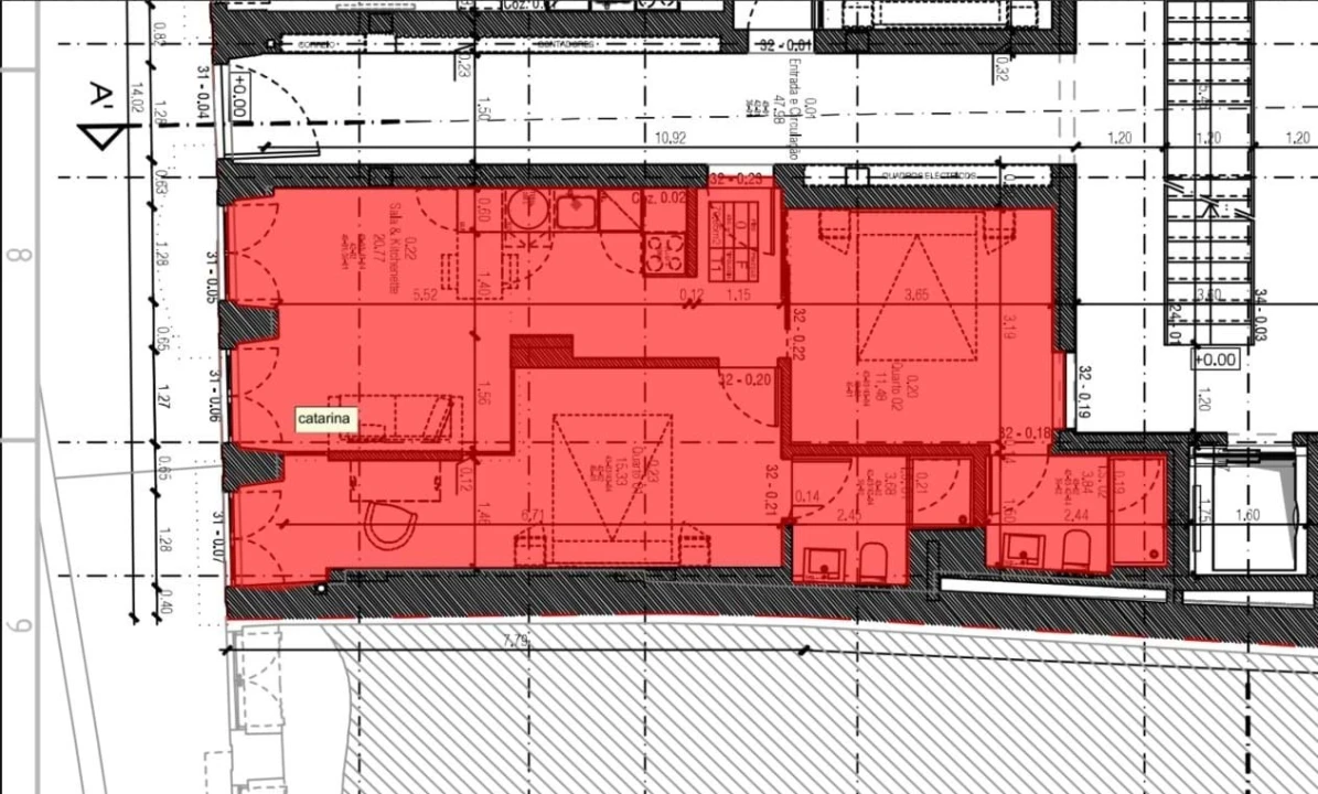 Apartamento T2 para Venda em Cedofeita, Santo Ildefonso, Sé, Miragaia, São Nicolau e Vitória Foto 24