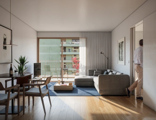 Apartamento T3 para Venda em Aguas Santas Foto 11