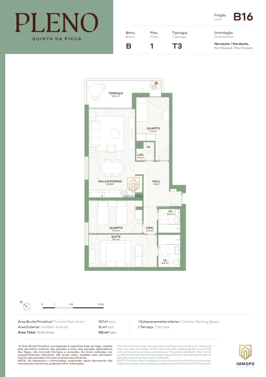 Apartamento T3 para Venda em Aguas Santas Foto 16