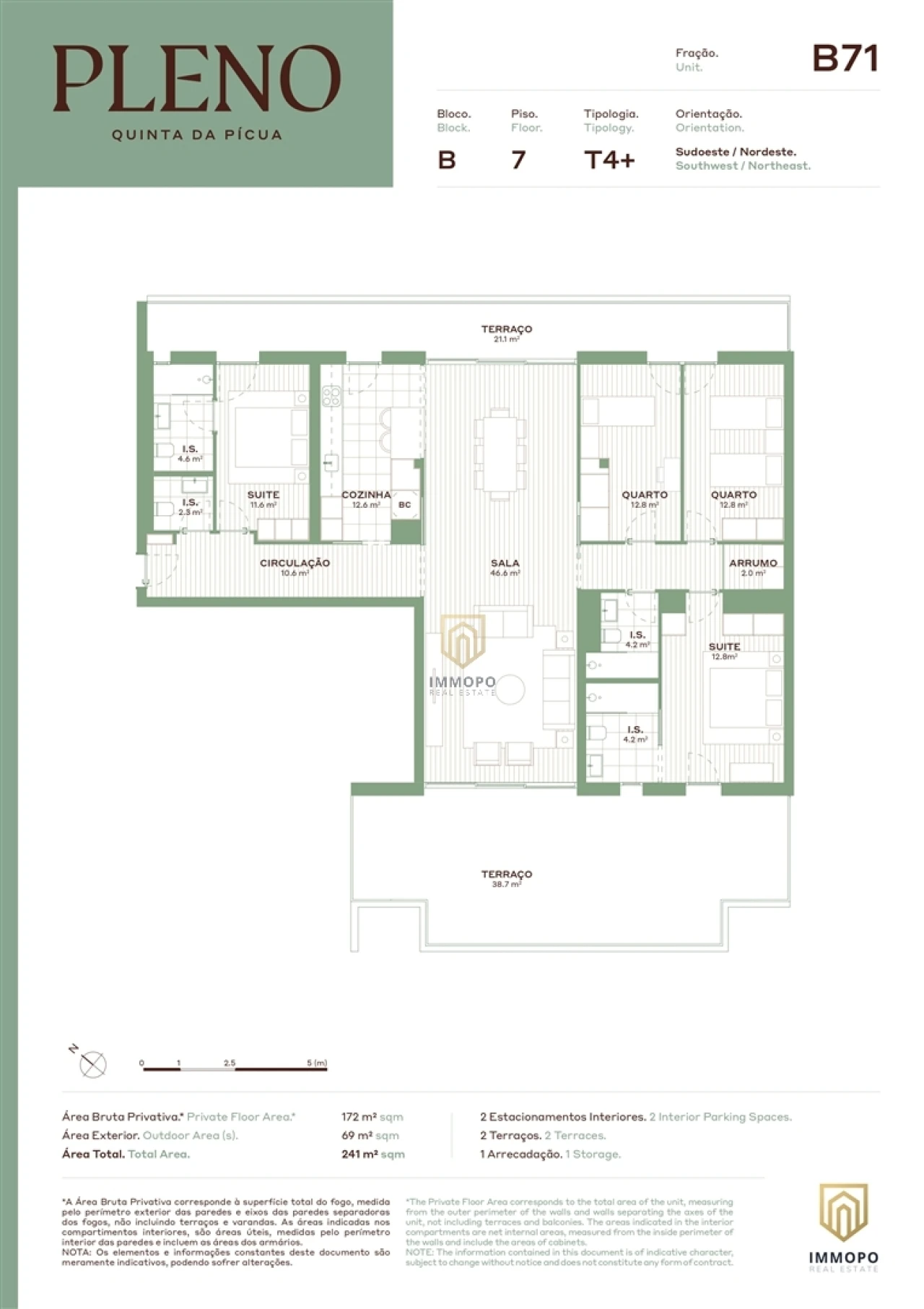Apartamento T4 para Venda em Aguas Santas Foto 16