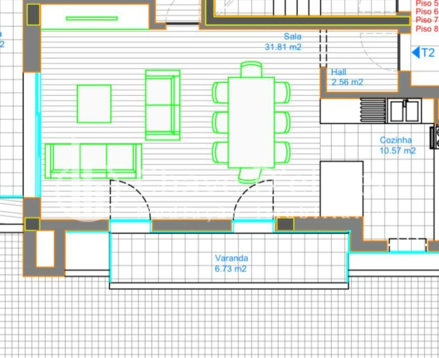 Apartamento T4 para Venda em Viseu Foto 3